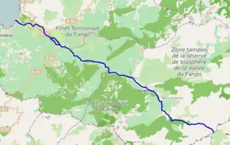 Mappa del fiume