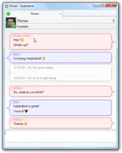 Chat di Instanbird