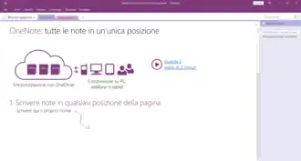 Microsoft OneNote 2016 su Windows 10