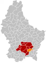 Contern – Mappa