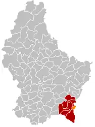 Remich – Mappa