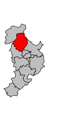 Cantone di Saint-Jean-de-Daye – Mappa