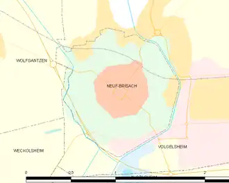 Neuf-Brisach – Mappa