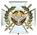 Croce di guerra di Guglielmo Ernesto (Sassonia-Weimar) - nastrino per uniforme ordinaria