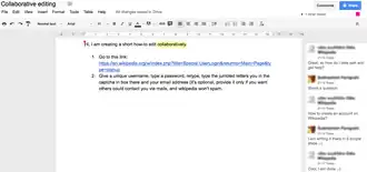 Schermata di esempio