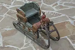 Slitta per bambini (XIX secolo), castello di Radomysl.