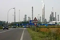 La raffineria Eni di Sannazzaro de' Burgondi