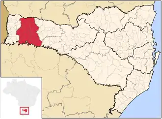 Chapecó – Mappa