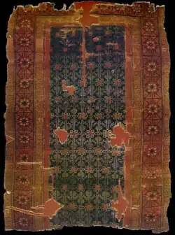 Tappeto selgiuchide, 320 x 240&nbsp;cm, dalla Moschea di Alâeddin, Konya, XIII secolo