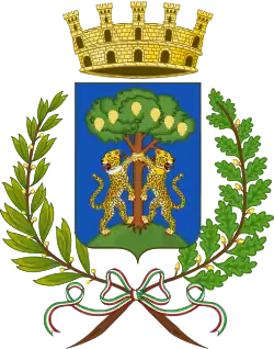 Due tigri affibbiate d'oro