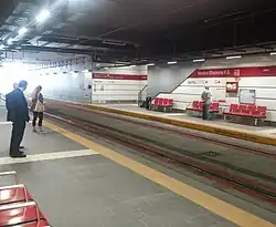 Sottopasso tranviario alla stazione di Mestre