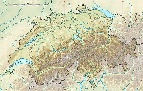 Mappa di localizzazione: Svizzera