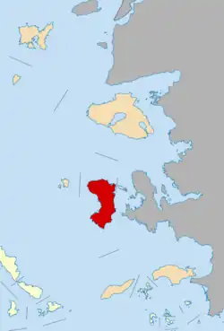 Chio – Mappa