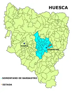 Estada – Mappa