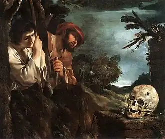 Et in Arcadia ego, Guercino, 1618-1622