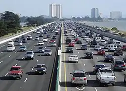 La I-80 alla periferia di San Francisco