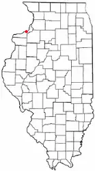 East Moline – Mappa
