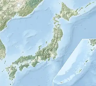 Mappa di localizzazione: Giappone