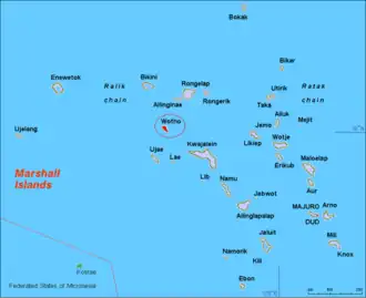 Wotho – Localizzazione