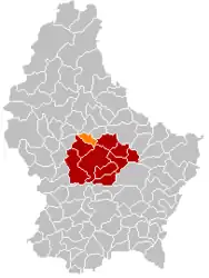 Colmar-Berg – Mappa