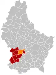 Kehlen – Mappa