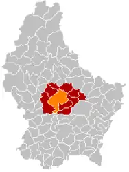 Mersch – Mappa