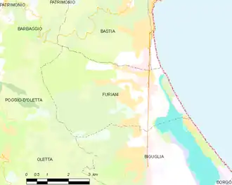 Furiani – Mappa