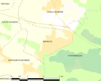 Barbizon – Mappa