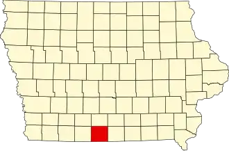 Contea di Decatur – Mappa