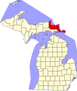 Contea di Chippewa – Mappa