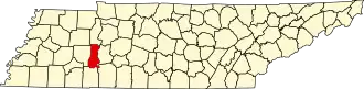 Contea di Decatur – Mappa