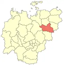 Momskij ulus – Mappa