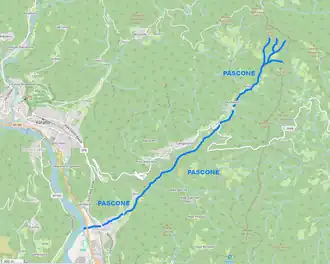 Mappa del fiume