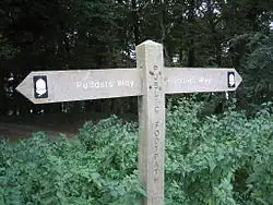 Cartello Peddars Way
