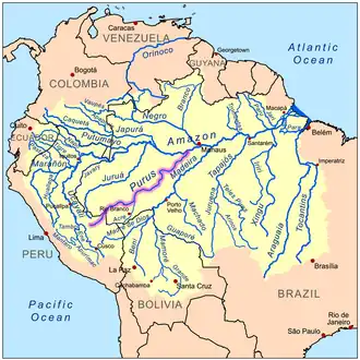 Mappa del fiume