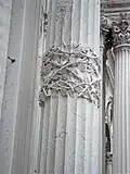 Esempio di colonna inanellata, Scuola Grande di San Rocco, Venezia, XVI secolo.