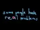Logo del disco Some People Have Real Problems