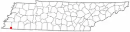 Collierville – Mappa