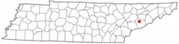 Sevierville – Mappa