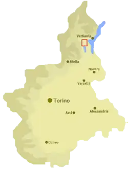Mappa della Valle