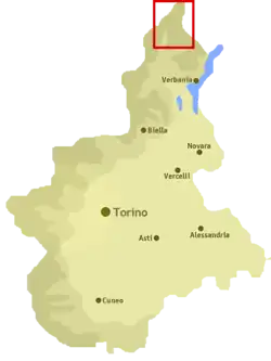 Mappa della Valle