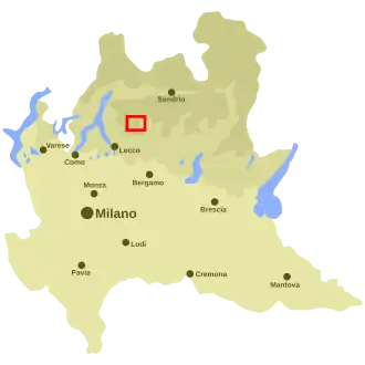 Mappa della Valle