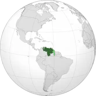 Venezuela - Localizzazione