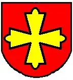 Verkort spitsvoetig kruis