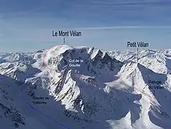 Via normale al Monte Vélan