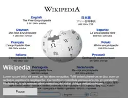 Esempio di video di sfondo in un DIV