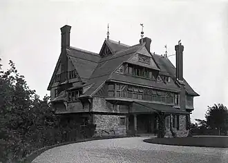 William Watts Sherman House, Newport, Rhode Island (1875-76), architetto Henry Hobson Richardson.