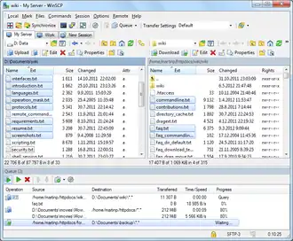 Schermata di esempio
